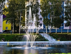 Плавающий фонтан "Корона III", h=7 м Плавающий фонтан "Корона III", h=7 м