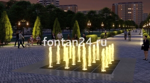 Фонтан для города "Кубик-Рубик средний"  4x4 м Фонтан для города "Кубик-Рубик средний"  4x4 м