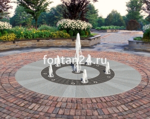 Уличный фонтан "Талисман" ø=3 м