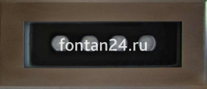 Подводный RGB LED-прожектор линейный, 4 диода, 8 Вт 12-24V DC